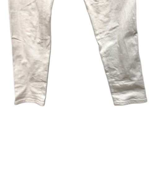 TTT MSW（ティー）TTT MSW (ティー) タックパンツ ホワイト サイズ:Lの古着・服飾アイテム