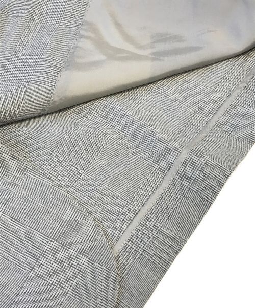 COMME des GARCONS HOMME（コムデギャルソン オム）COMME des GARCONS HOMME (コムデギャルソン オム) グレンチェック2Bジャケット グレー サイズ:Sの古着・服飾アイテム