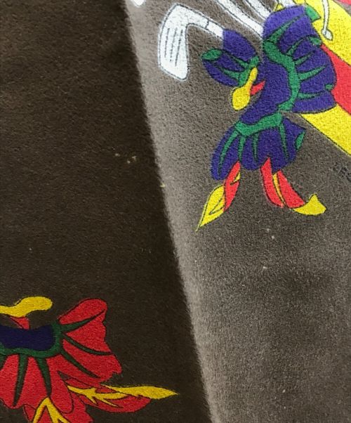 LEONARD（レオナール）LEONARD (レオナール) 総柄パンツ グレー サイズ:72-96の古着・服飾アイテム