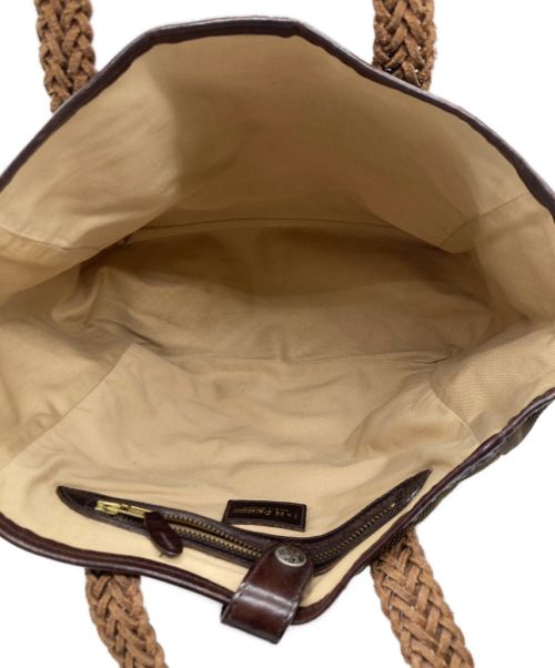 J&M DAVIDSON（ジェイ＆エム デヴィッドソン）J&M DAVIDSON (ジェイ＆エム デヴィッドソン) ハンドバッグ オリーブの古着・服飾アイテム