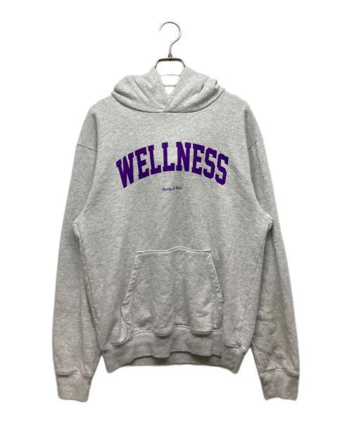 sporty&rich（スポーティー＆リッチ）sporty&rich (スポーティーアンドリッチ) パーカー グレー サイズ:Sの古着・服飾アイテム