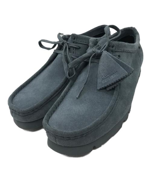 CLARKS ORIGINALS（クラークス オリジナルズ）CLARKS ORIGINALS (クラークス オリジナルズ) WallabeeGTX ネイビー サイズ:25.5の古着・服飾アイテム