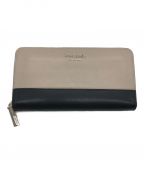 Kate Spadeケイトスペード）の古着「SPENCER ZIP AROUND CONTINENTAL WALLE」｜ピンク
