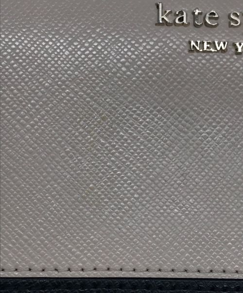 Kate Spade（ケイトスペード）Kate Spade (ケイトスペード) SPENCER ZIP AROUND CONTINENTAL WALLE ピンクの古着・服飾アイテム