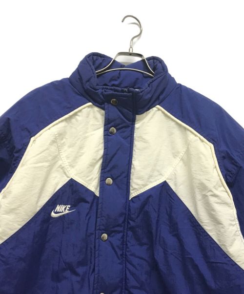 NIKE（ナイキ）NIKE (ナイキ) 中綿ジャケット ブルー サイズ:Sの古着・服飾アイテム
