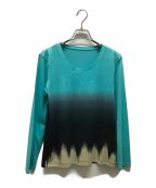 HEART ISSEY MIYAKEハート イッセイ ミヤケ）の古着「グラデーションカットソー」｜スカイブルー