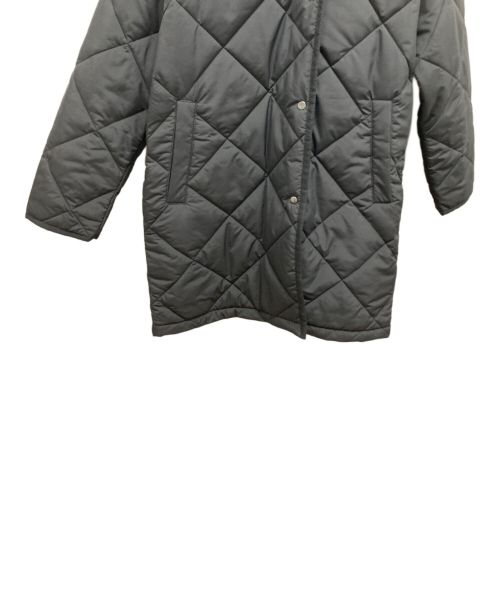 7-id concept（セブンアイディーコンセプト）7-id concept (セブンアイディーコンセプト) キルティングコート ブラウン サイズ:Fの古着・服飾アイテム