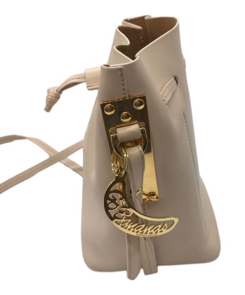 sophie hulme（ソフィーヒュルム）sophie hulme (ソフィーヒュルム) ショルダーバッグ ライトピンクの古着・服飾アイテム