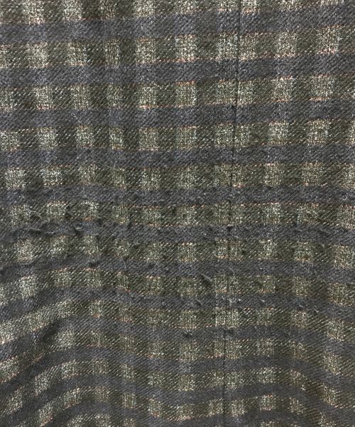 PS Paul Smith（ＰＳポールスミス）PS Paul Smith (ＰＳポールスミス) シャドーチェックウールコート ネイビー サイズ:Mの古着・服飾アイテム