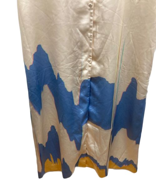 RIM.ARK（リムアーク）RIM.ARK (リムアーク) ノースリーブワンピース ベージュ サイズ:FREEの古着・服飾アイテム