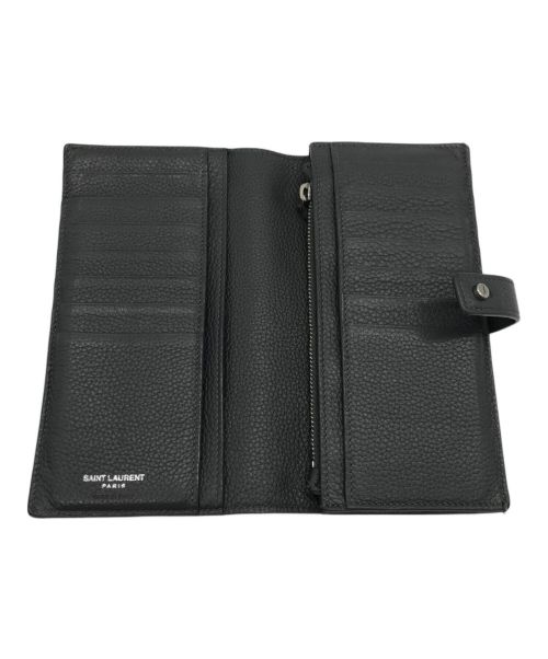 Saint Laurent Paris（サンローランパリ）Saint Laurent Paris (サンローランパリ) 長財布 グレーの古着・服飾アイテム