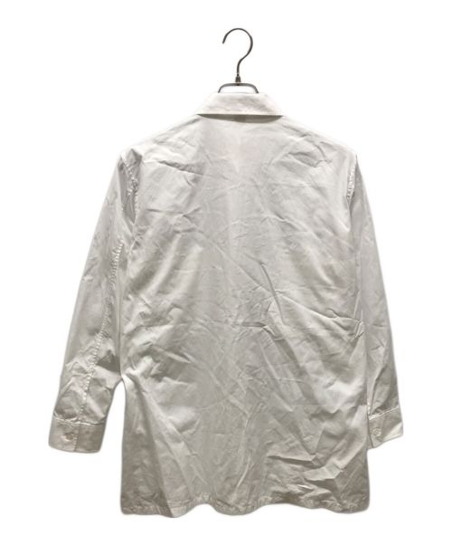 GROUND Y（グラウンドワイ）GROUND Y (グラウンドワイ) コットンシャツ ホワイト サイズ:1の古着・服飾アイテム