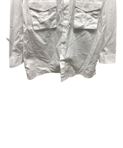 GROUND Y（グラウンドワイ）GROUND Y (グラウンドワイ) コットンシャツ ホワイト サイズ:1の古着・服飾アイテム
