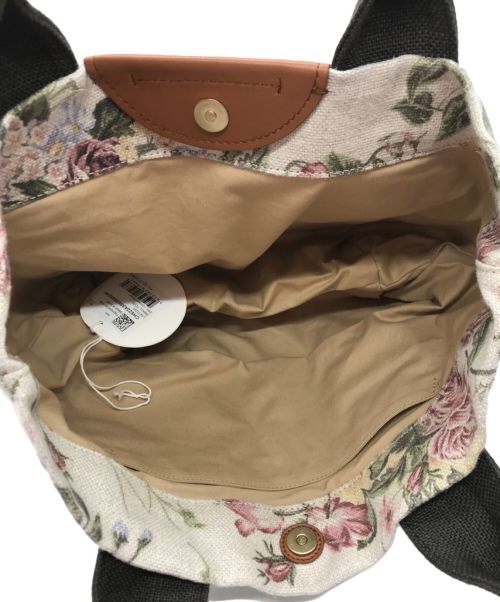 SEE BY CHLOE（シーバイクロエ）SEE BY CHLOE (シーバイクロエ) 花柄トートバッグ ベージュの古着・服飾アイテム