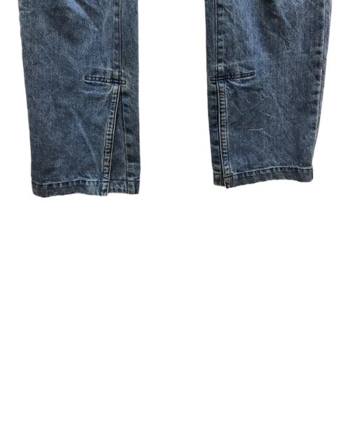 LiNoH（リノー）LiNoH (リノー) BELTED DENIM PANTS インディゴ サイズ:1の古着・服飾アイテム