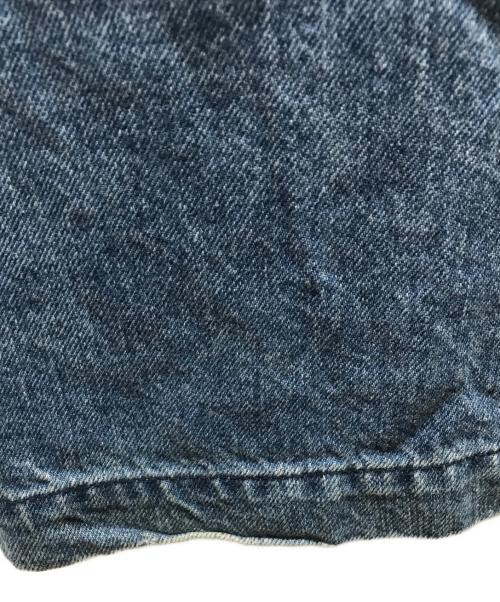 LiNoH（リノー）LiNoH (リノー) BELTED DENIM PANTS インディゴ サイズ:1の古着・服飾アイテム