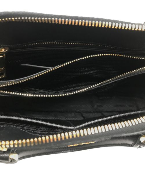 PRADA（プラダ）PRADA (プラダ) 2WAYバッグ ブラックの古着・服飾アイテム