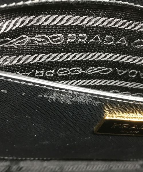 PRADA（プラダ）PRADA (プラダ) 2WAYバッグ ブラックの古着・服飾アイテム