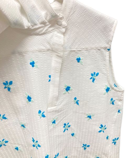 machatt（マチャット）machatt (マチャット) エンブロイダリーブラウス ホワイト サイズ:ーの古着・服飾アイテム