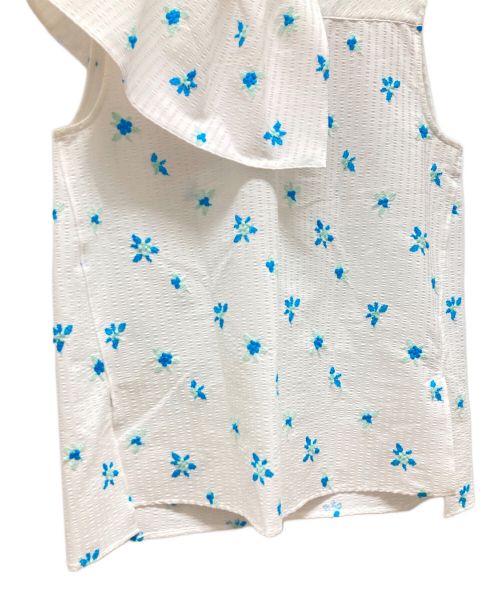 machatt（マチャット）machatt (マチャット) エンブロイダリーブラウス ホワイト サイズ:ーの古着・服飾アイテム