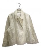 23区ニジュウサンク）の古着「リネンジャケット」｜アイボリー