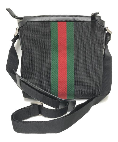 GUCCI（グッチ）GUCCI (グッチ) ショルダーバッグ ブラックの古着・服飾アイテム