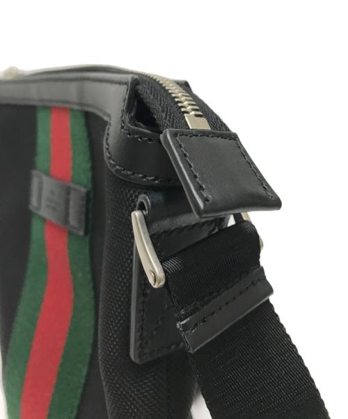 GUCCI（グッチ）GUCCI (グッチ) ショルダーバッグ ブラックの古着・服飾アイテム