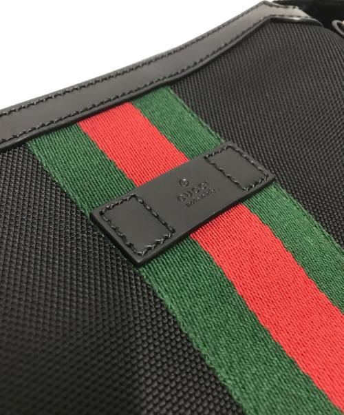 GUCCI（グッチ）GUCCI (グッチ) ショルダーバッグ ブラックの古着・服飾アイテム