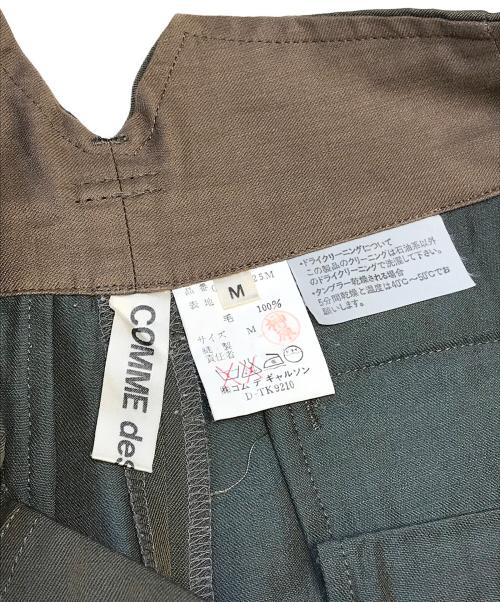 COMME des GARCONS（コムデギャルソン）COMME des GARCONS (コムデギャルソン) 80’sテーパードパンツ オリーブ サイズ:Mの古着・服飾アイテム