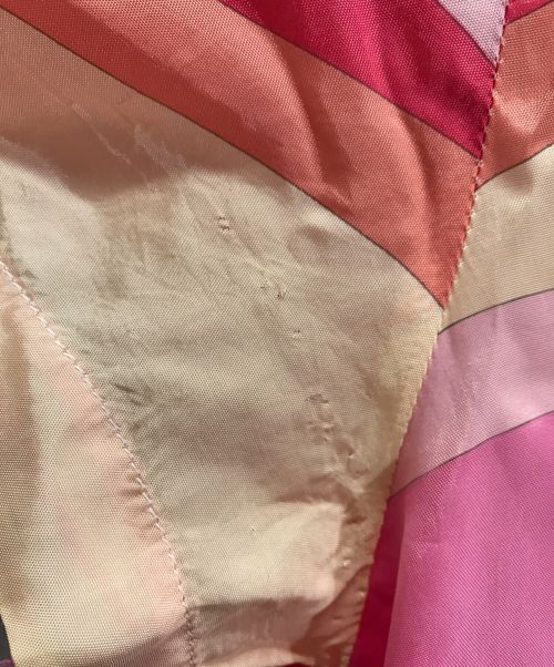 tricot COMME des GARCONS（トリココムデギャルソン）tricot COMME des GARCONS (トリココムデギャルソン) 総柄ブラウス ピンク サイズ:Sの古着・服飾アイテム