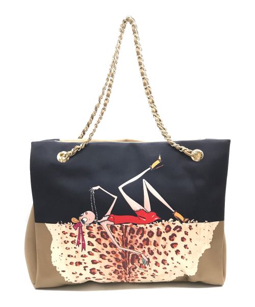 LOVE MOSCHINO（ラブモスキーノ）LOVE MOSCHINO (ラブモスキーノ) トートバッグ ベージュの古着・服飾アイテム