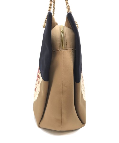 LOVE MOSCHINO（ラブモスキーノ）LOVE MOSCHINO (ラブモスキーノ) トートバッグ ベージュの古着・服飾アイテム