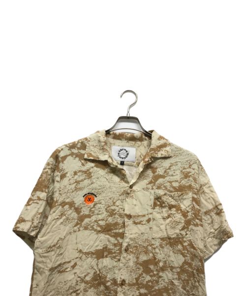 CARNE BOLLENTE（カルネボレンテ）Carne Bollente (カルネボレンテ) オープンカラーシャツ ベージュ サイズ:Sの古着・服飾アイテム