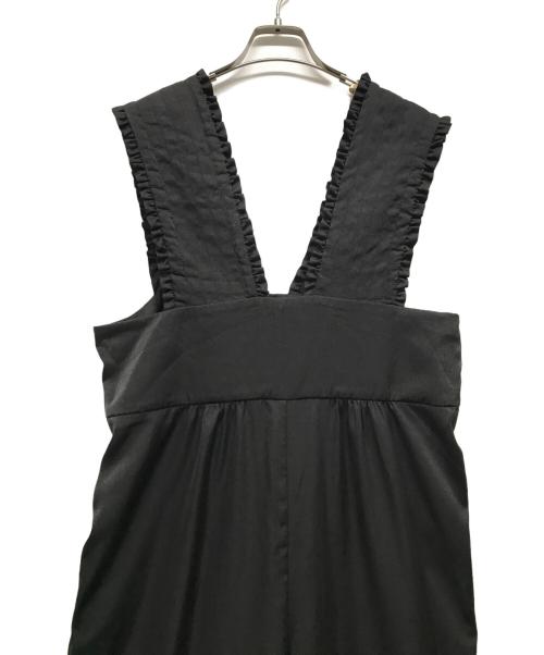 YORI（ヨリ）yori (ヨリ) オールインワン ブラック サイズ:Mの古着・服飾アイテム