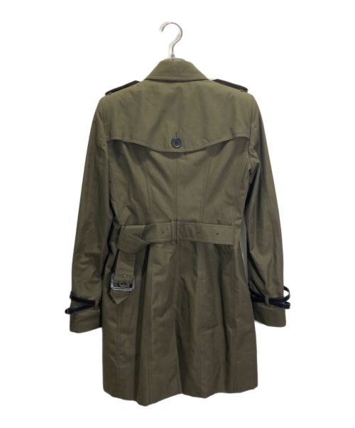 BURBERRY（バーバリー）BURBERRY (バーバリー) トレンチコート オリーブ サイズ:UK8の古着・服飾アイテム