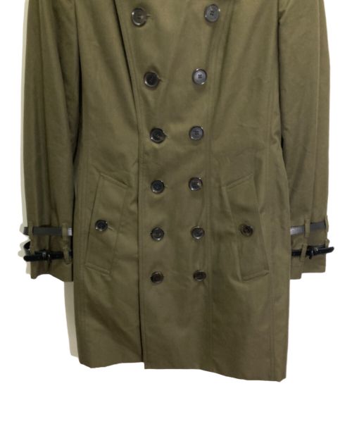 BURBERRY（バーバリー）BURBERRY (バーバリー) トレンチコート オリーブ サイズ:UK8の古着・服飾アイテム