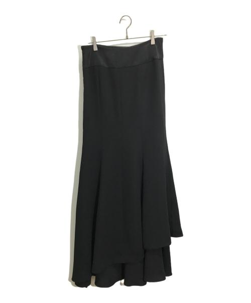 EMPORIO ARMANI（エンポリオアルマーニ）EMPORIO ARMANI (エンポリオアルマーニ) ベアトップドレス ブラック サイズ:Mの古着・服飾アイテム