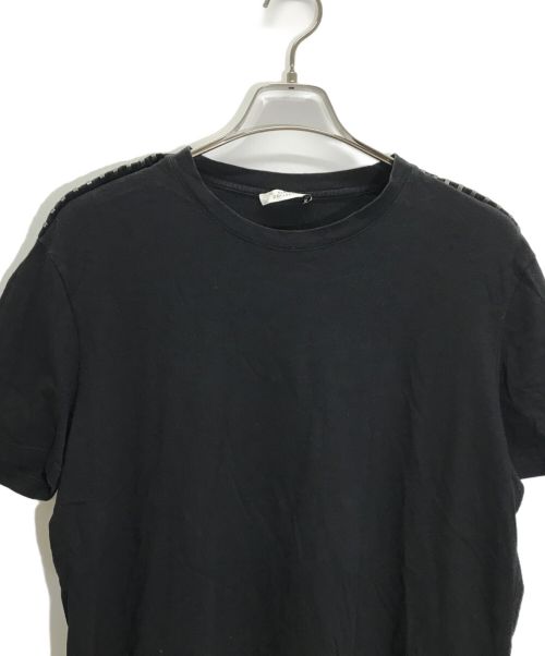 VERSACE COLLECTION（ヴェルサーチ コレクション）VERSACE COLLECTION (ヴェルサーチ コレクション) ラインスタッズ付きTシャツ ブラック サイズ:XLの古着・服飾アイテム