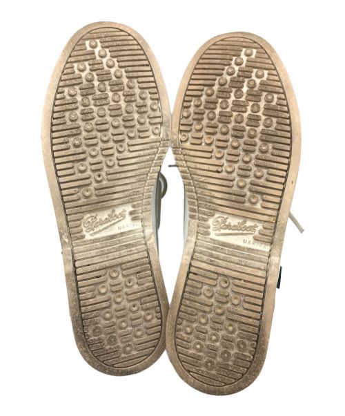 PARABOOT（パラブーツ）PARABOOT (パラブーツ) デッキシューズ ホワイト サイズ:9の古着・服飾アイテム
