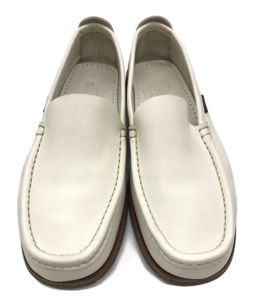 PARABOOT（パラブーツ）PARABOOT (パラブーツ) デッキシューズ ホワイト サイズ:8 1/2の古着・服飾アイテム