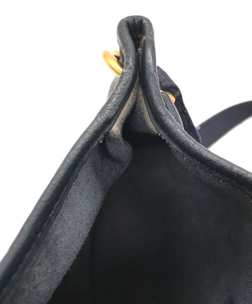 HERMES（エルメス）HERMES (エルメス) ショルダーバッグ ネイビーの古着・服飾アイテム