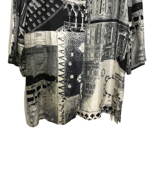 FENDI（フェンディ）FENDI (フェンディ) 総柄シャツ ブラック サイズ:Mの古着・服飾アイテム