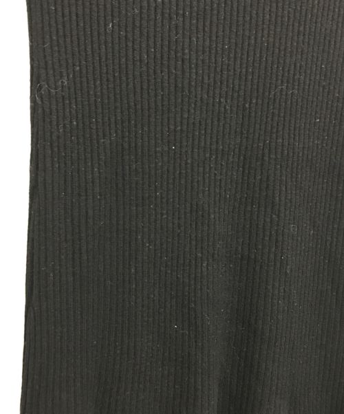 POLO RALPH LAUREN（ポロ・ラルフローレン）POLO RALPH LAUREN (ポロ・ラルフローレン) リブニットワンピース ブラック サイズ:Sの古着・服飾アイテム