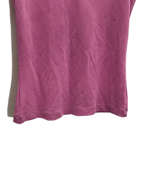 VERSACE JEANS COUTURE（ヴェルサーチ ジーンズクチュール）VERSACE JEANS COUTURE (ヴェルサーチ ジーンズクチュール) ノースリーブカットソー ピンク サイズ:XSの古着・服飾アイテム