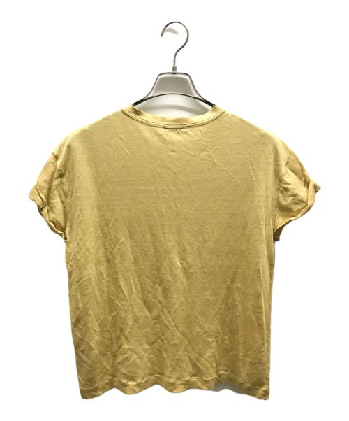 BRUNELLO CUCINELLI（ブルネロクチネリ）BRUNELLO CUCINELLI (ブルネロクチネリ) リネンカットソー イエロー サイズ:Sの古着・服飾アイテム