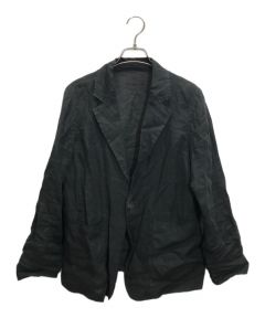 中古・古着通販】ESCADA (エスカーダ) レザージャケット ブラック