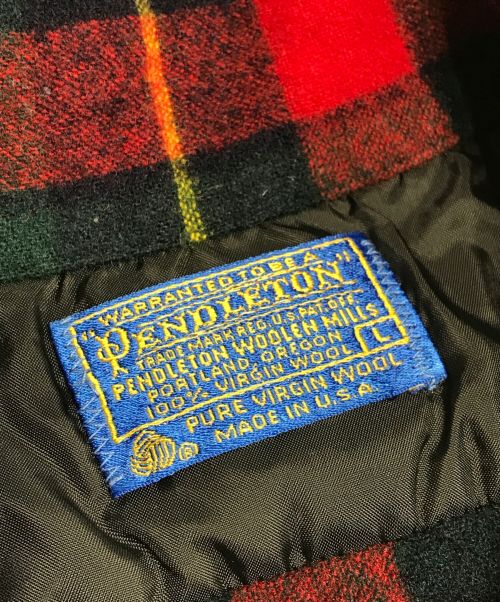 PENDLETON（ペンドルトン）PENDLETON (ペンドルトン) ボードシャツ レッド サイズ:Lの古着・服飾アイテム