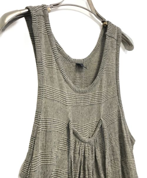 Y's（ワイズ）Y's (ワイズ) ノースリーブワンピース グレー サイズ:2の古着・服飾アイテム