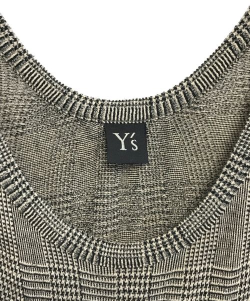 Y's（ワイズ）Y's (ワイズ) ノースリーブワンピース グレー サイズ:2の古着・服飾アイテム