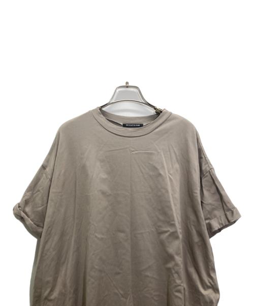 mizuiro-ind（ミズイロインド）mizuiro-ind (ミズイロインド) カットソーワンピース ベージュ サイズ:記載なしの古着・服飾アイテム